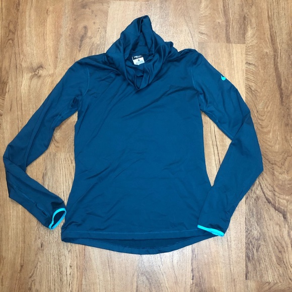 Nike Tops - Nike Funnel Neck Long Sleeve Shirt
